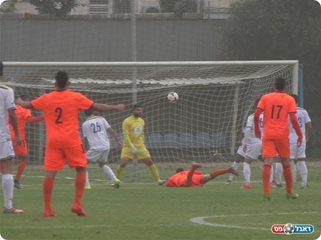 עומר חזום כובש את הראשון לנס ציונה (שקד מורג)